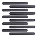 MAKARTT® 10pcs/ pack Professional Nail Files Washable Double Sided Emery Board 100/180, 120/240, 180/240 Grit Nail Buffering Files (180/240 Grit)