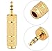 DOMO nSpeed C65T35 6.5mm and 6.35mm Female to 3.5mm Male Plug Stereo Audio Jack Adapter Converter Connector RS.249.00