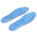 Produktbild Zhuhaimei,Paar Komfort Deodorant Anti-Ermüdungs-Silikagel-Einlegesohle Passgenaue Größe(Color:BLAU,Size:GRÖSSE 36-42)