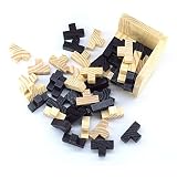 PhantomSky 3D Holz Gehirn Puzzle #9 – Fordern Sie Ihr Logische Denken und Töten Die Langweilige Zeit - 4