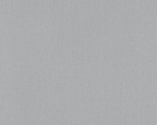 A.S. Création Vliestapete Elegance Tapete mit textilartiger Oberfläche Unitapete 10,05 m x 0,53 m grau Made in Germany 293022 2930-22 - 2