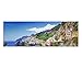 Produktbild Paul Sinus Art Panoramabild auf Leinwand und Keilrahmen 150x50cm Italien Amalfi Meeresstadt Berge Meer Boote