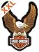 Produktbild Harley-Davidson Aufnäher Upwing Eagle Braun