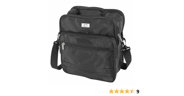 Ghepard borsello c/tasca anteriore, black, Metropolis, borsa uomo/donna  viaggio : Amazon.it: Scarpe e borse