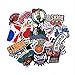 Produktbild ayuv Marke Graffiti Basketball Team Club Logo Aufkleber Gitarre Skateboard wasserdichte PVC Laptop Gepäck Aufkleber Kühlen 30 stücke
