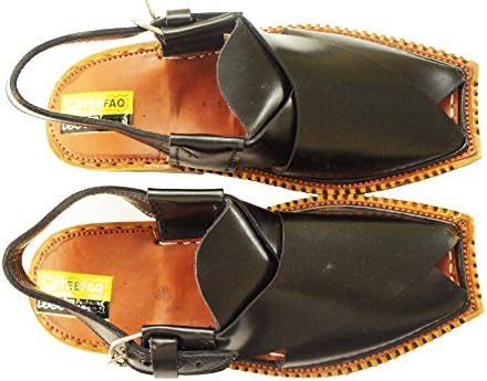 choice4ever Men's Black Khussa Shoes Punjabi Jutti Indian Ethnic Mojari Tribal Bridal Shoes J108 (7)