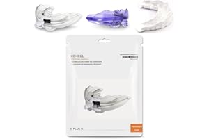 KOHEEL D PLUS N appareil dentaire pour adultes, gouttiere dentaire, gouttiere dentaire bruxisme, goutiere dent alignement, aligneur dentaire adulte pour un sourire confiant (Paquet de 1)