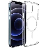 Nanospace Kılıf Apple iPhone 12 Mini i&ccedil;in MagSafe Clear Soft Şeffaf