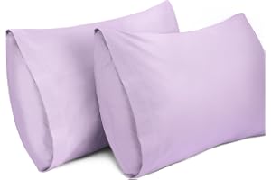 Lirex 2-pack örngott, 100% Bomull Andas örngott Kuddfodral, 50 x 70 cm