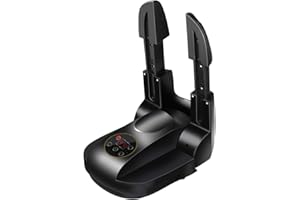 upstartech Boots Shoe Dryer Electric Foot Warmer with Timer Show, Glove Warmer Portable Folding Shoes Heater Adjustable Rack Boots Shoes Socks Gloves