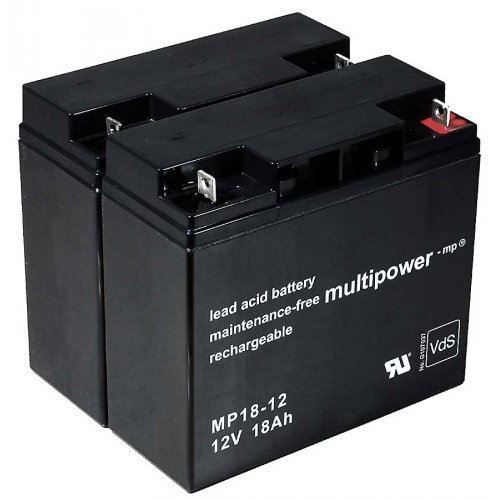 Premium Powery Ersatzakku für USV APC RBC 7, Lead-Acid, 12V