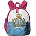Produktbild Flag of San Marino Kid and Toddler Student Backpack School Bag Super Bookbag