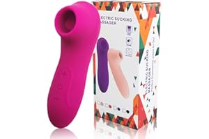 Seababy Eștîmùlâdőr de Clítőrîs Femènịn sùcciønadør Ŝạtisfyęr pro 5 original Con 7 Modos de Masajeador eléctrico Portátil Carga USB magnética (Red-4)