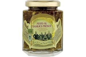REDORO Bio Pesto Grüner Basilikum 170 g - pesto al basilico fresco, bio