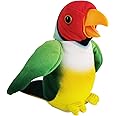 WEofferwhatYOUwant Interactive Voice-Activated Plush Parrot, Records and Repeats Your Voice with Accent and Language - Entertaining Toy for Children and Adults