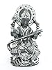 Goddess Saraswati Stone Statue Hand Carved Hindu Religious Art Sculpture 8 Inch