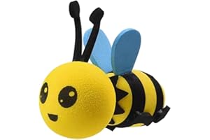 XUKZIMA Honey Bee Car Antenna Topper Ball - Cute, Decorative EVA Anti-Collision Doll for All Cars