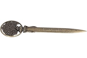 Tnfeeon Abrecartas, Abridor de Sobres Retro Cuchillo Cortador de Sobres Ligero Hecho a Mano(Estilo 3)