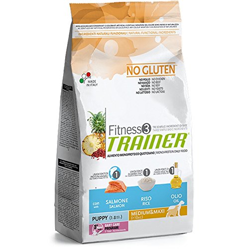 Trainer Natural TR. Fit.3 Puppy M/M Salmon & Rice kg. 3 No Gluten