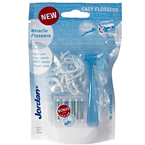 Preisvergleich Produktbild Jordan Clinc Mini Miracle Zahnseidenhalter (inkl. 36 Ersatzflosser)