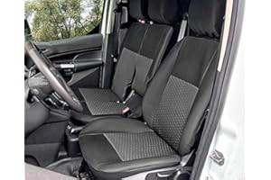 Accesorionline Housses de siège sur mesure pour Ford Transit Connect II Van 3 places à partir de 2014
