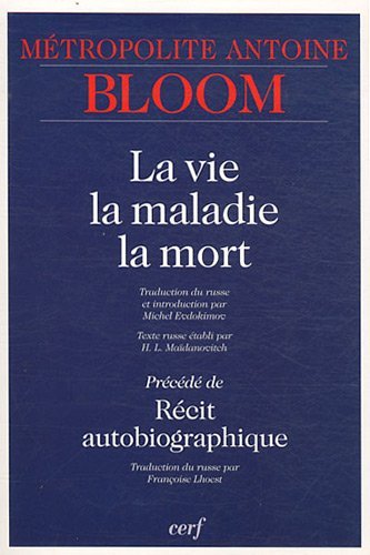 Téléchargez gratuitement ebook ebook La vie, la maladie, la mort : Précédé de Récit autobiographique 2204095664 DJVU RTF