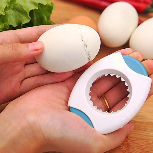 MaxS Stainless Steel ABS Press Round Egg Separator Whisk