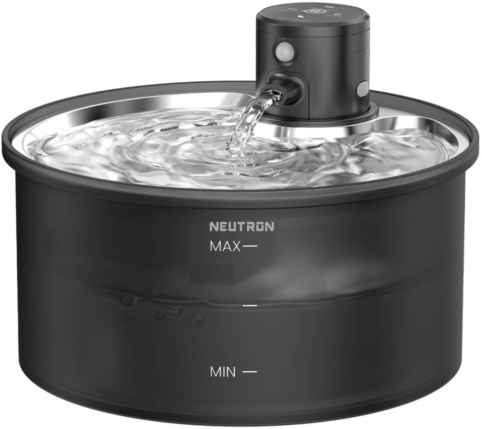 NEUTRON NTL-PW-25B OTOMATİK, SENSÖRLÜ, AKILLI EVCİL HAYVAN SU KABI, SU PINARI, SU SEBİLİ