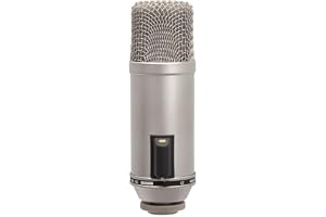 RØDE Broadcaster Frontadress kondensatormikrofon för podcasting, sändning, streaming, spel, musikproduktion, sång- och instrumentinspelning