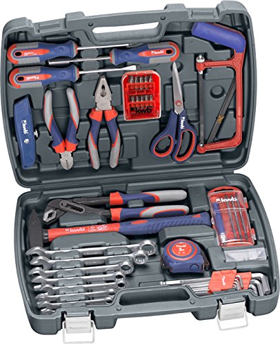 kwb Werkzeugkoffer 370730 (65-teiliger Inhalt, ideal für den ambitionierten Hausgebrauch, im praktischen Kunststoffkoffer) - 3