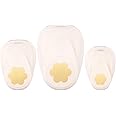 Vaessen Creative Craft Paper Punch - Flowers - 3 Pcs - Various Sizes - Circle Cutter for Crafting and Card Making, Ivory