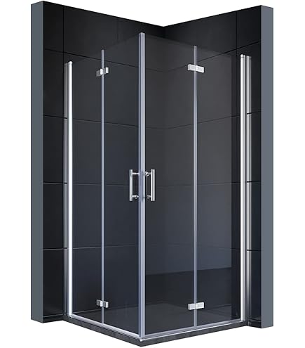 BERNSTEIN douchegoot 60cm voor douchecabine Gunmetal