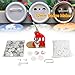 Produktbild OUKANING Buttonmaschine Anstecker 32mm DIY Badge Press Machine Pin Button 500pcs Blank Materials One Cutter