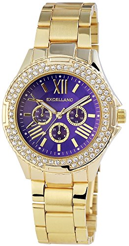 Excellanc Damen-Armbanduhr Analog Quarz Edelstahl 152103000110 Excellanc Damen-Armbanduhr Analog Quarz Edelstahl 152103000110