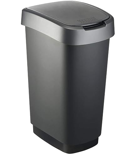 Stefanplast Abfalleimer – 40 Liter, Gelb, Praktisch & Robust