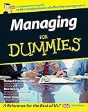 Managing For Dummies (English Edition) by