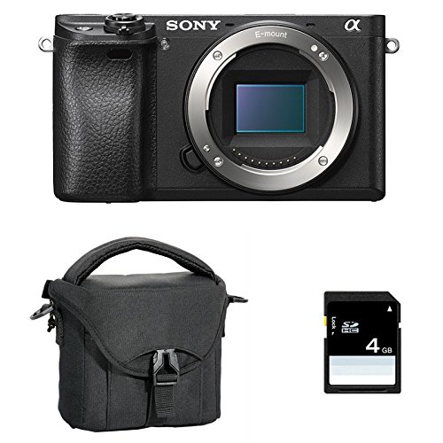 SONY ALPHA 6300 NOIR NU + SD 4 Go + Sac SONY ALPHA 6300 NOIR NU + SD 4 Go + Sac