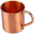 zalati Moscow Mule Mug Pure Copper Without Inside Liner for Cocktail Coffee Beer Milk Water