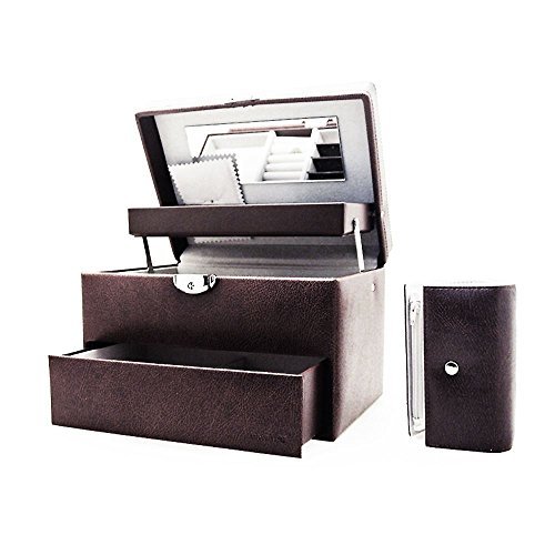 Preisvergleich Produktbild Davidt's dunkelbraun Freischwinger Schmuck Kästchen