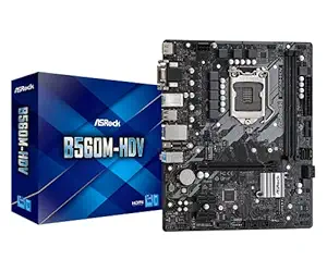 ASROCK B560M-HDV Intel SOCKET1200 for Intel 10TH/11TH GEN CORE