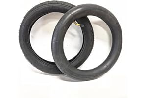 FEEGOW per Ruote di ricambio, tubo in gomma nera da 30,5 cm, 280 x 65-203 spessore pneumatico e tubo per passeggino auto per bambini (camera d'aria)