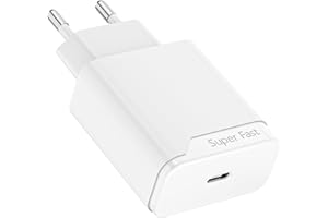 BENSN Prise Chargeur Type C Rapide pour iPhone 16, 15, 14, 13, 12, 11, 25W Embout Adaptateur Secteur pour Apple IPhone 15 Pro, 15 Pro Max, 15 Plus 16 Pro, 16 Pro Max, Bloc Fast Charge USB C