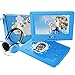 Produktbild FUNAVO 9.5'' Tragbarer DVD-Player, Schwenkbaren Bildschirm, 4 Stunden Akku, Unterstützt SD-Karte und USB, mit Kopfhörer, Tragetasche, Auto-Ladegerät (Blau)