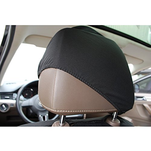 Woltu #252 Autositzbezug /Sitzbezüge /Schonbezüge/Schonbezug /Sitzschoner, Damen Sitzbezüge mit Butterfly, Universal passend (Schwarz/Weiss/Rosa AS7306) - 7