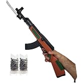 LRS STORE Boncuk Atan Kaleşnikof T&uuml;fek Boncuklu Keleş Ak47 Oyuncak Silah