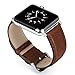 Produktbild Benuo Uhrenarmband für Apple Watch 42mm aus Leder Armband für Apple Watch 42mm mit einstellbaren Länge Leder Ersatzarmbänder für Apple Watch 42mm(Dunkelbrau)