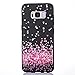 Produktbild Samsung Galaxy S8 Hülle, Chreey [Schwarz Serie] Full Body Cover Bumper Case Weich TPU Silikon Handyhülle Kratzfeste Anti-Rutsch Matt Schutzhülle Backcover [Rosa Herz]