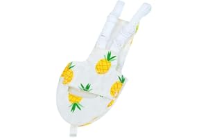 Balacoo Bird Diaper Flight Suit Nappy Pet Pee Pad Suitable For Parrot African Grey Budgie Parakeet Cockatoos (Size L, Random Style)