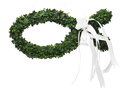 Türkranz Türschmuck Fisch Kommunion Konfirmation Taufe Kranz Raumschmuck