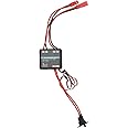 40A Brushed ESC Low Voltage Protection Throttle Auto Regulation Unidirectional Bidirectional Climbing RC Car for Short Truck, Monster Trunk, Truck, Crawler, Tank, WPL, G500